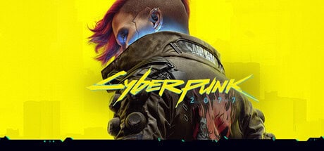 Jaquette officielle du jeu Cyberpunk 2077.
