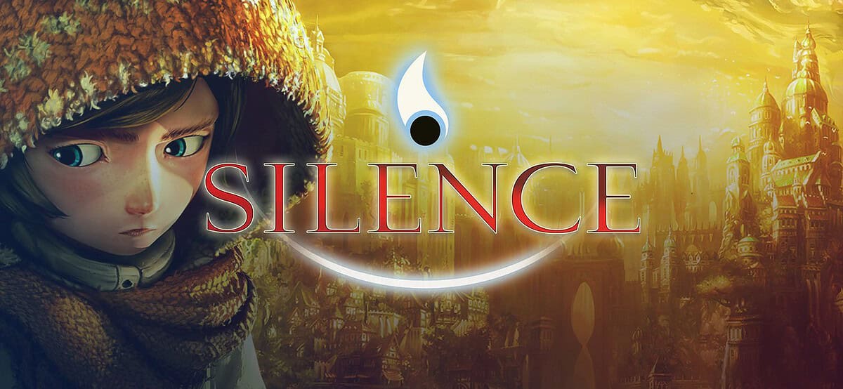Illustration officielle de Silence montrant Noah et Renie dans le monde de Silence