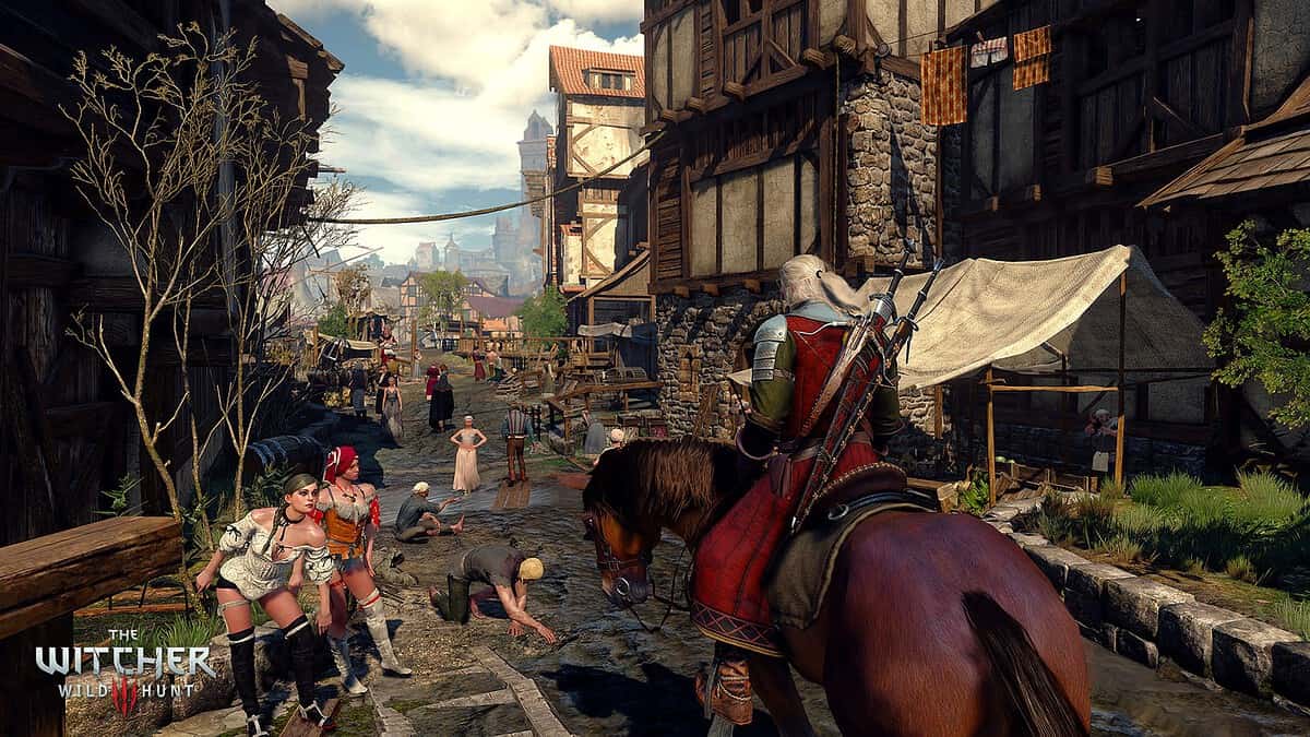 Paysage de combat dans The Witcher 3: Wild Hunt