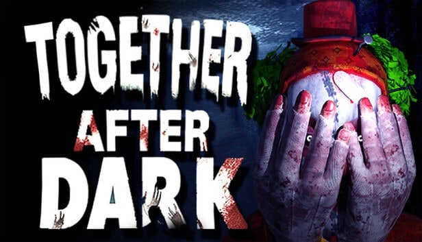 Jaquette de Together After Dark : une créature pâle en chapeau haut-de-forme cache son visage de ses mains